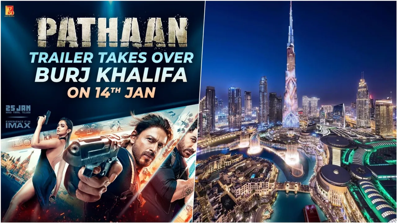 Pathaan trailer will be shown on Burj Khalifa in Dubai