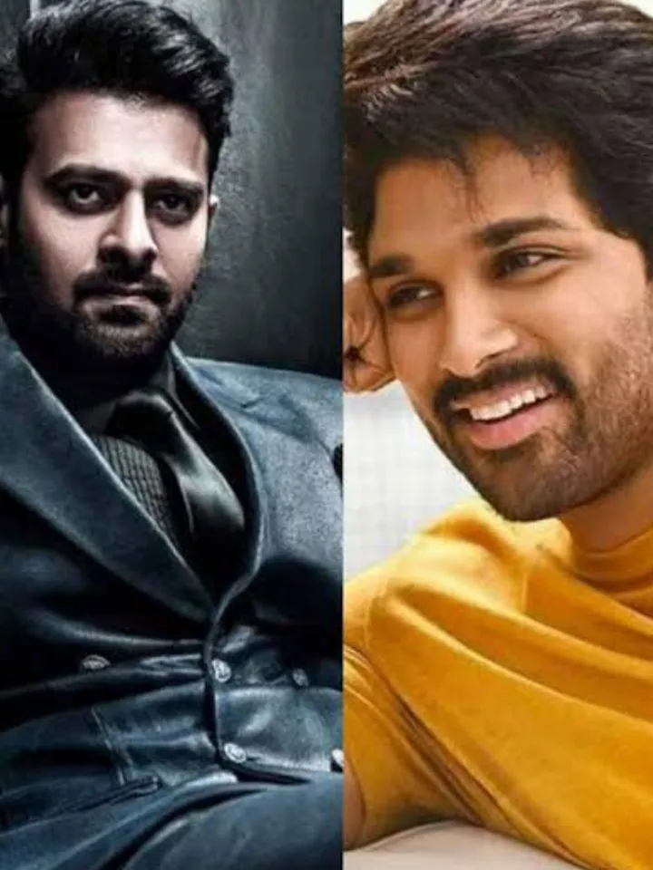 Allu Arjun or Prabhas Who is the No 1, Biggest , Most Popular South Star in India , Find Out :