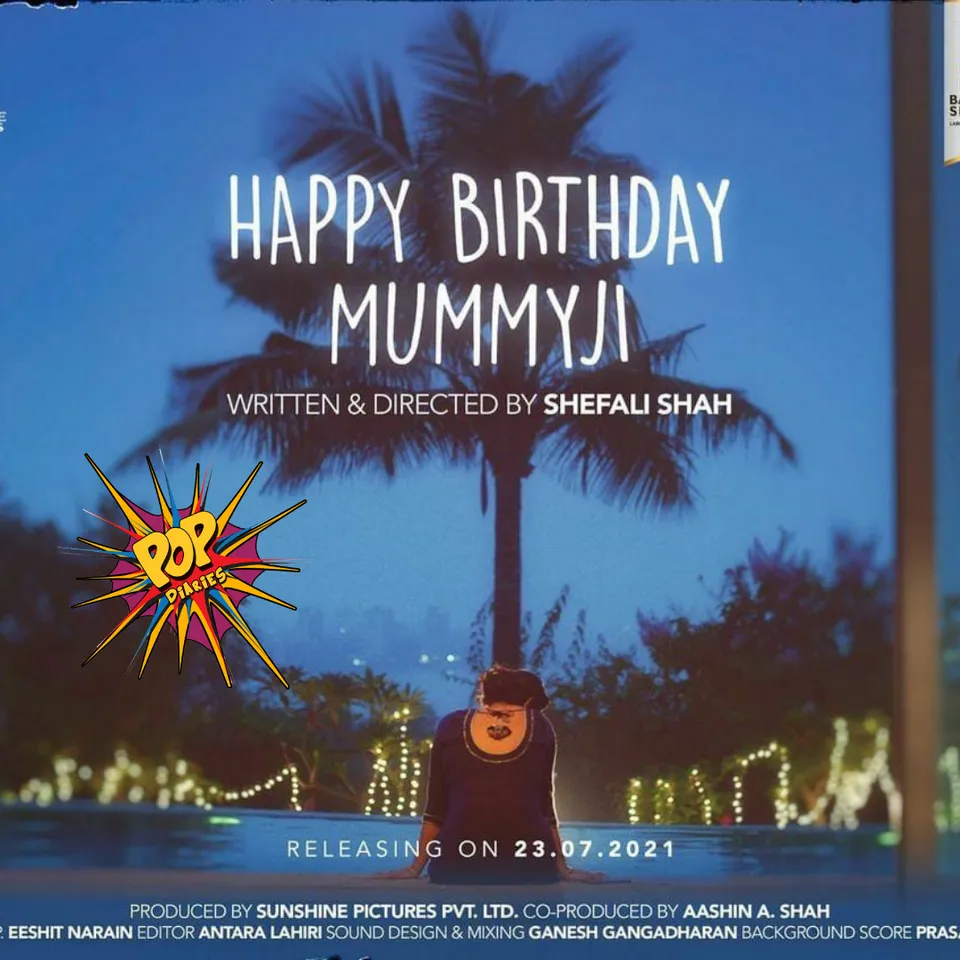 <em>Shefali Shah shares the first poster of her directorial, Happy Birthday Mummyji. Check it out!</em>