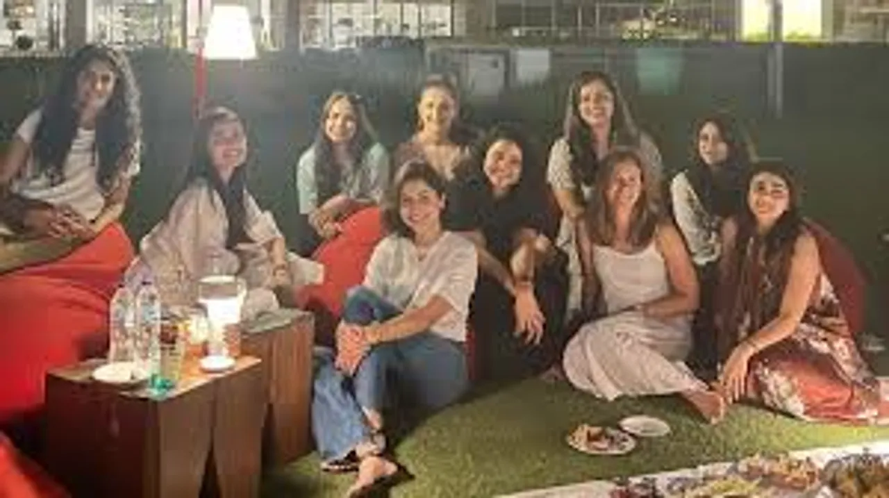 Anushka Sharma , Athiya Shetty join Rohit Sharma's wife Ritika and others for a tea party in throwback pics !
