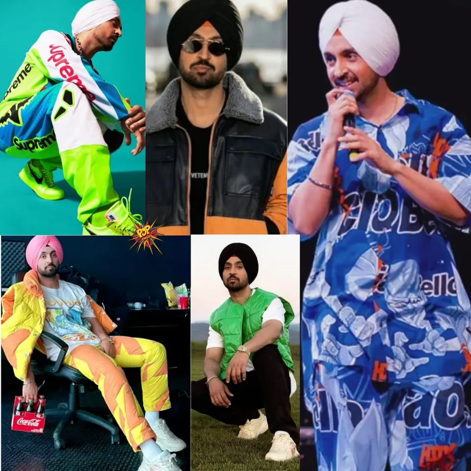 On the big day of Diljit Dosanjh have a look at some funky looks of our Lover.