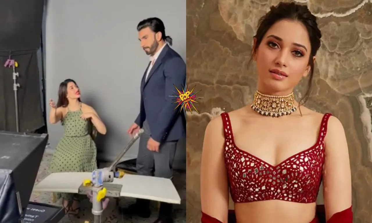 Leaked!! Tamannaah Bhatia’s recent photoshoot with Ranveer Singh. Is something big on the cards?