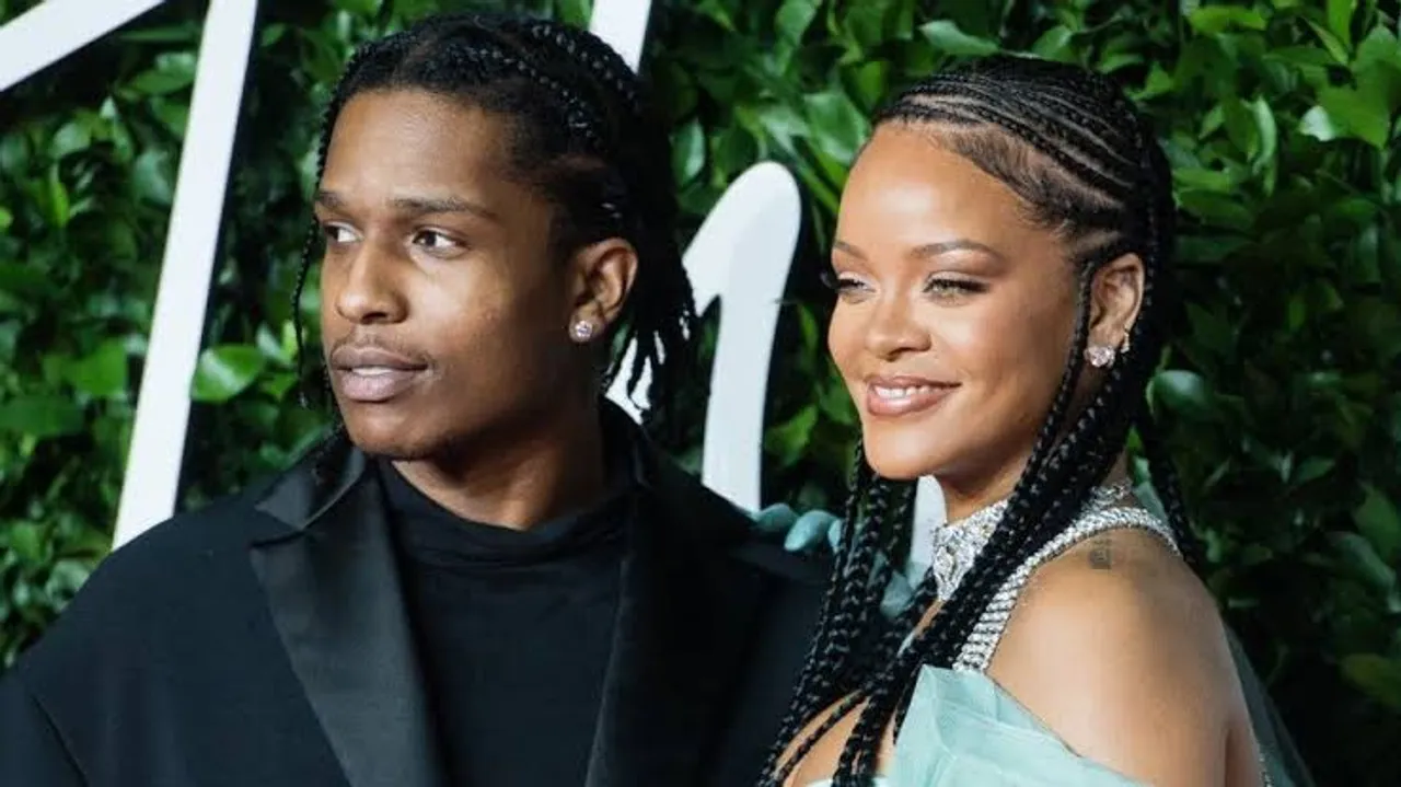 Rihanna was seen cheering for boyfriend A$AP Rocky during his recent performance in LA at the Smokers Club Festival on Saturday.