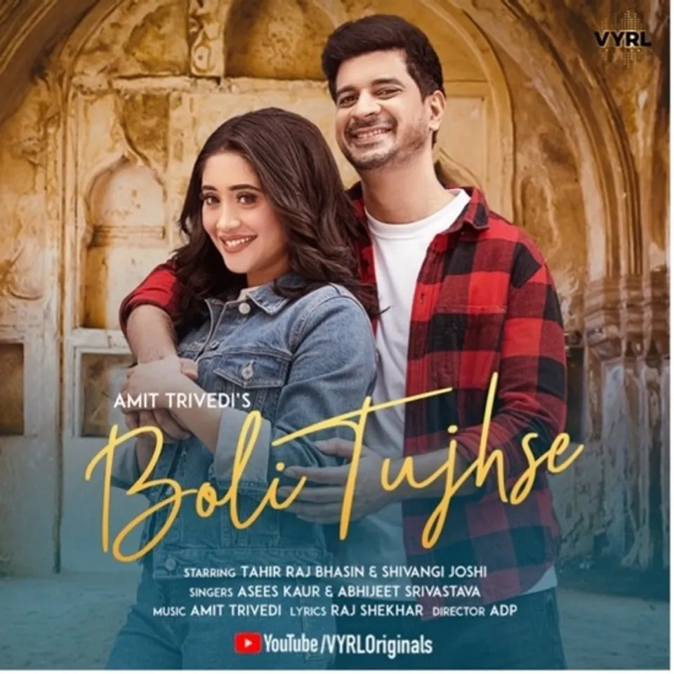 Amit Trivedi collaborates with VYRL Originals on Boli Tujhse, sung by Asees Kaur and Abhijeet Shrivastava | Starring the popular Shivanghi Joshi and Bollywood actor Tahir Raj Bhasin