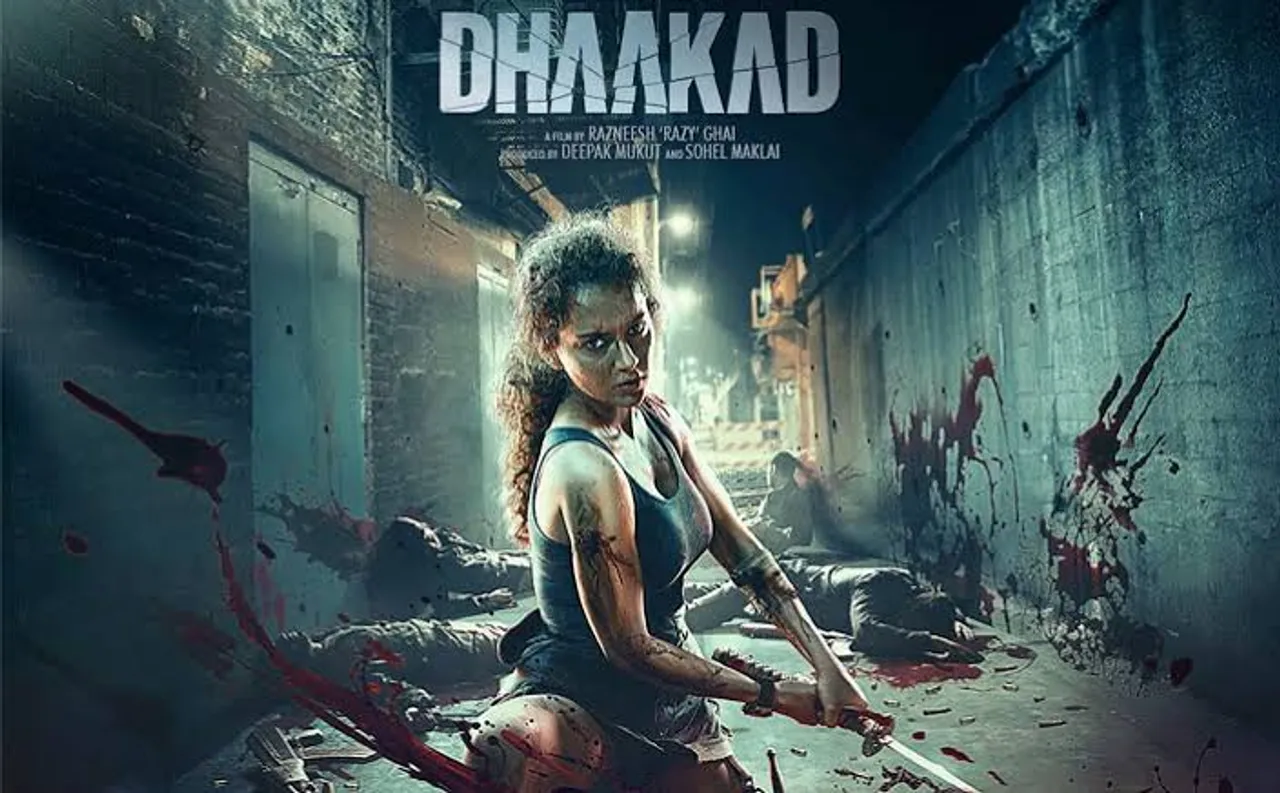 Attached with KGF Chapter 2, Dhaakad’s impressive teaser gets fans ecstatic in theatres as the actress packs a punch in every frame….
