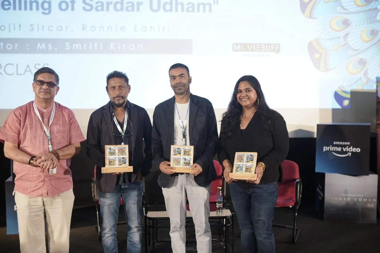Amazon prime video Curates an informative masterclass on "Sardaar Udham" at the 52nd international film festival of India !