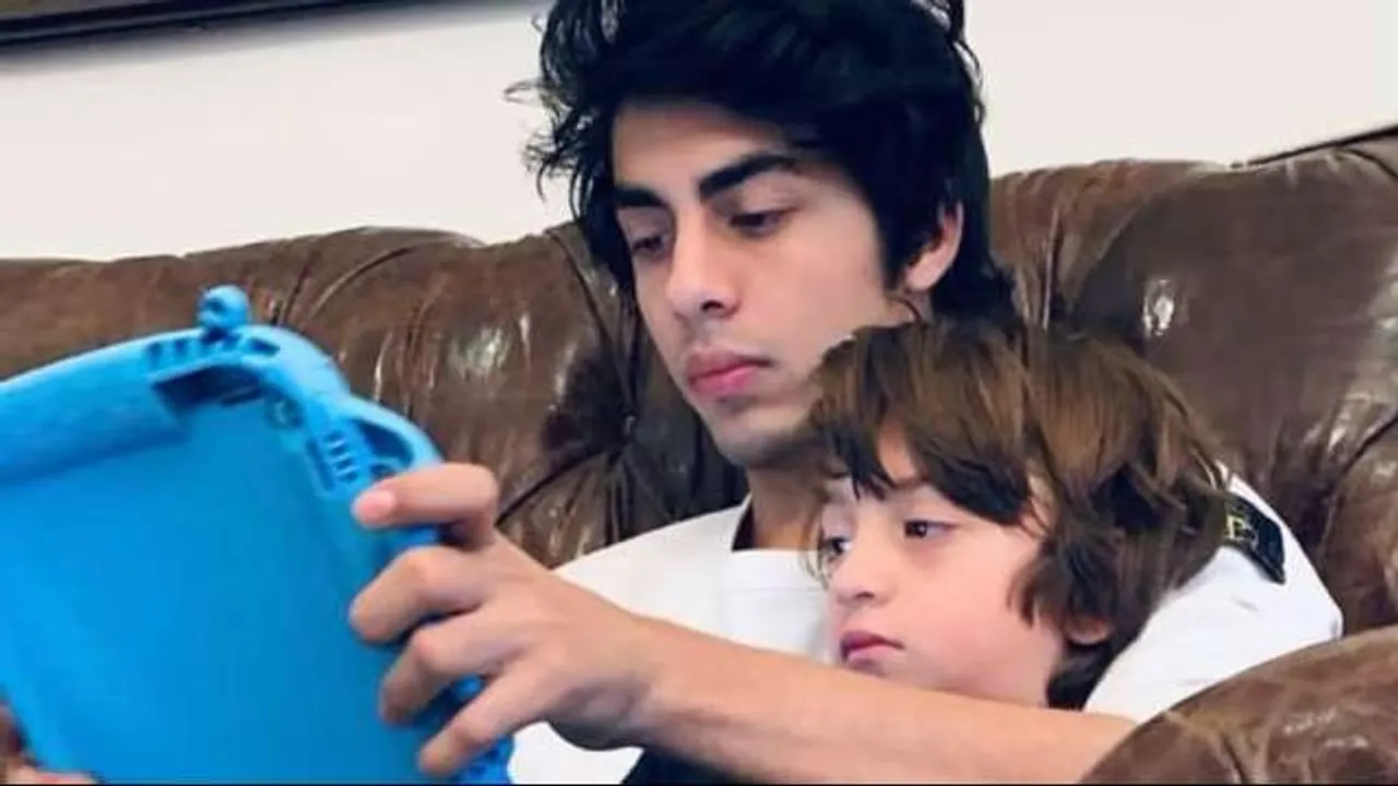 Aryan Khan and AbRam's boys night out is about video game , Gauri Khan Shares pic -