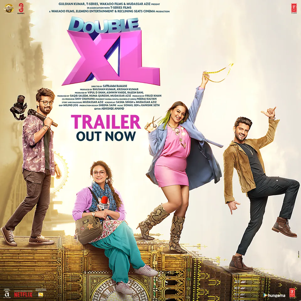 The Wait is Finally Over – The trailer of Double XL Starring Sonakshi Sinha & Huma Qureshi is out now!