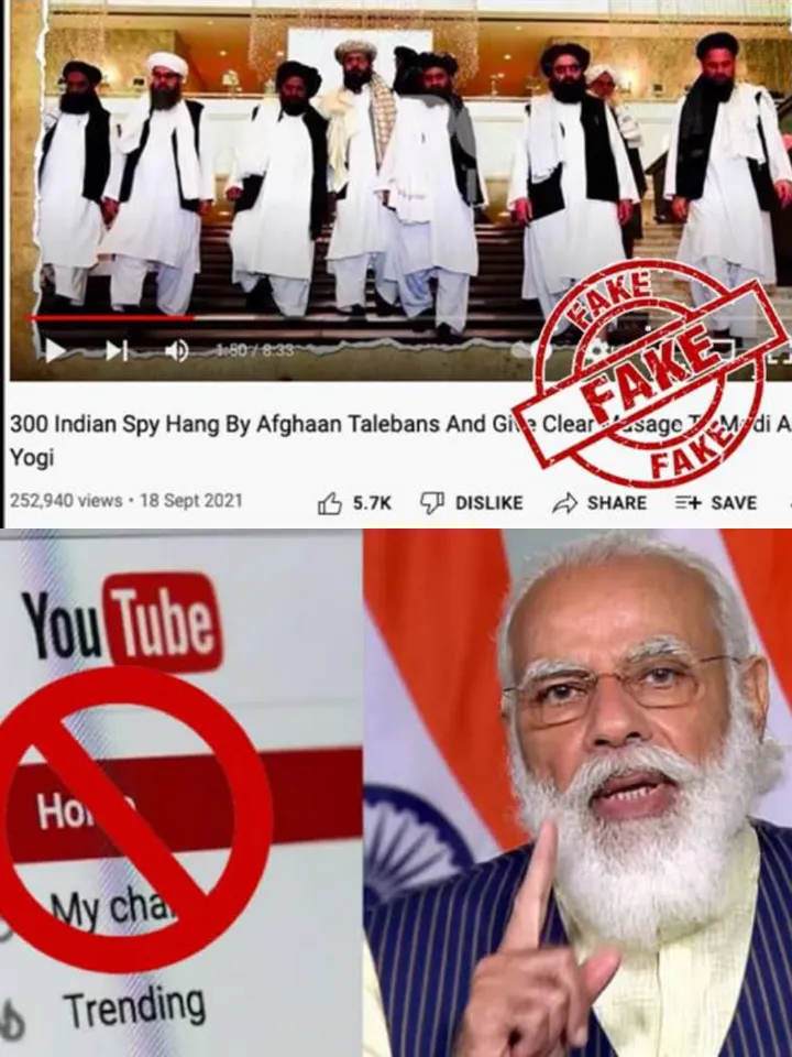 Shocking : 20 YouTube Channel were Working From Pakistan Against India, Centre Has Banned Them , Know more :
