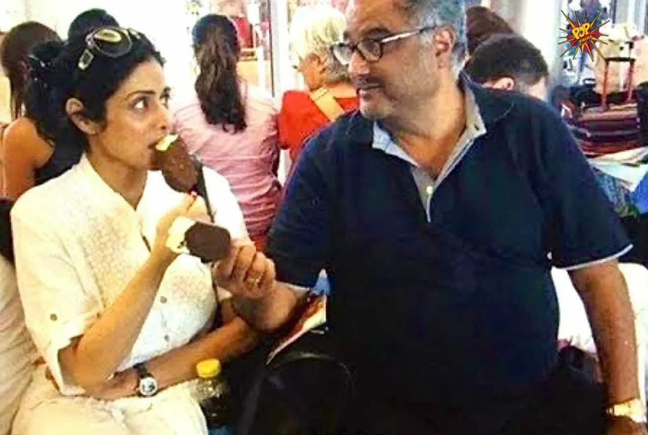 Boney Kapoor shares a throwback picture with Sridevi.