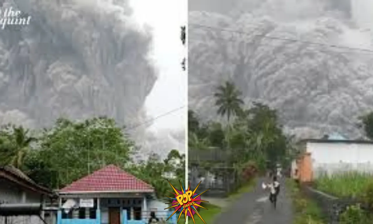 Horrifying : Indonesia's Mount Semeru Erupts , Huge Lawa comes out , 1 person got Killed , know more :