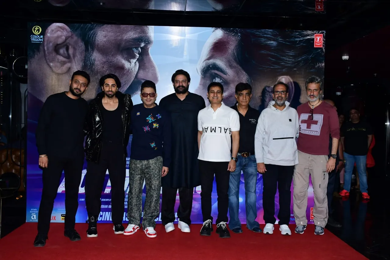 T-Series and Colour Yellow Production's 'An Action Hero’ starring Ayushmann Khurrana and Jaideep Ahlawat is the first ever film to host a red carpet trailer preview