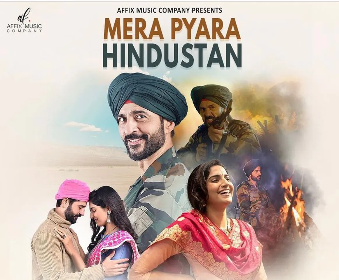 Hiten Tejwani shines as an Indian Army officer in his debut music video ‘Mera Pyara Hindustan’