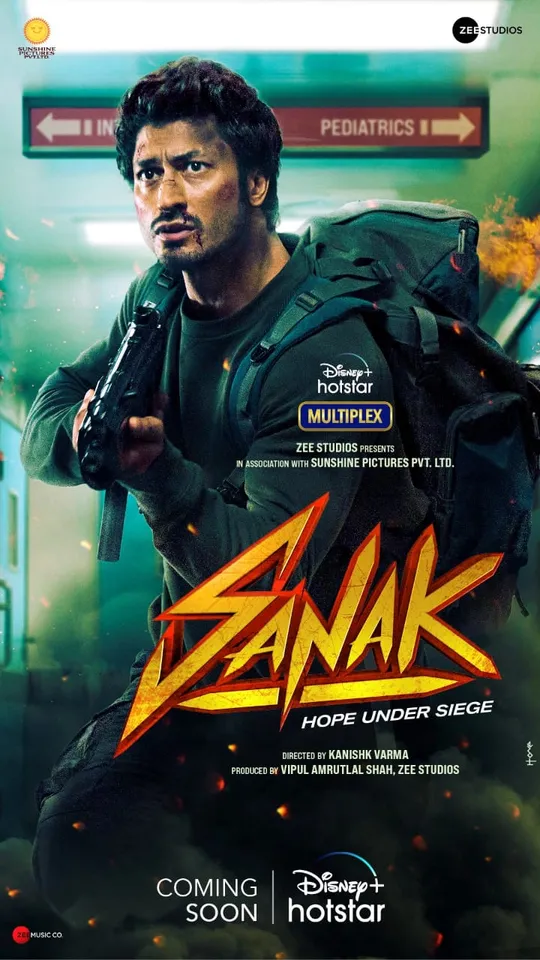 Vipul Amrutlal Shah & Zee Studios ‘Sanak’ featuring Vidyut Jammwal coming soon on Disney+ Hotstar Multiplex!