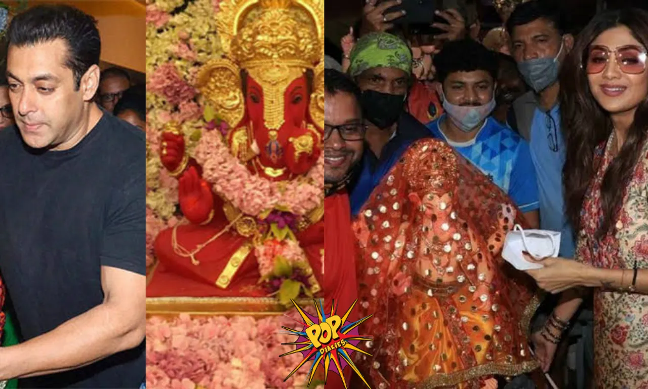 Ganesh Chaturti 2021: Here's how bollywood celebrities celebrate Ganesh Chaturthi, See Photos
