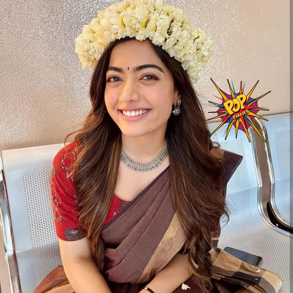 Rashmika Mandanna is a beauty like no other, strikes smiling poses in between shots!