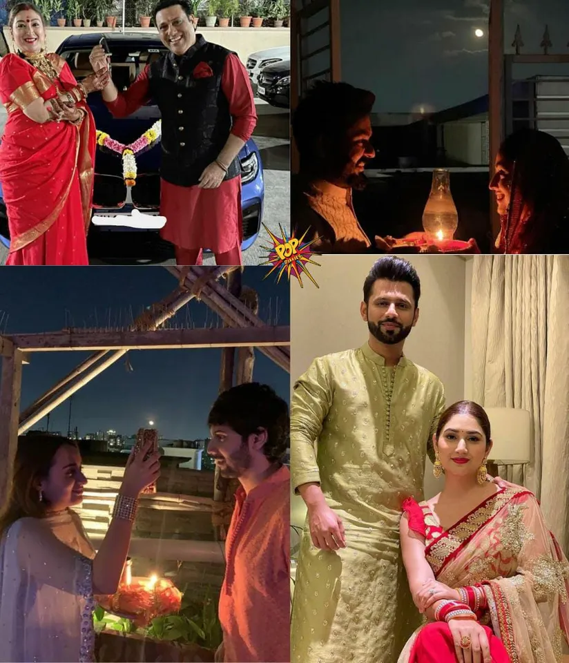 Karwa Chauth 2021: From Abhishek Bachchan - Asihwarya Rai to Rahul Vaidya - Disha Parmar, Here's sneak peek in celebrity Karwa Chauth celebrations!