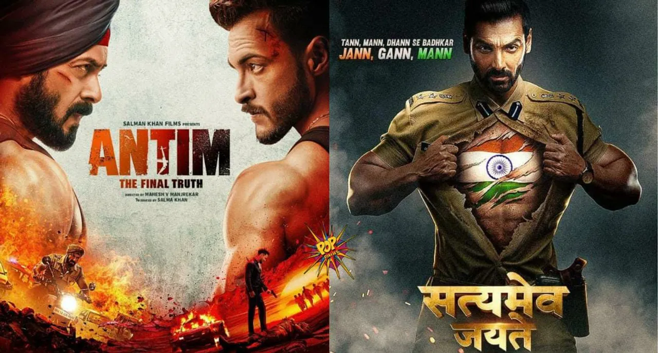 Ahead of the major clash between Antim: The Final Truth and Satyameva Jayate 2, Salman Khan and John Abraham send these messages to each other