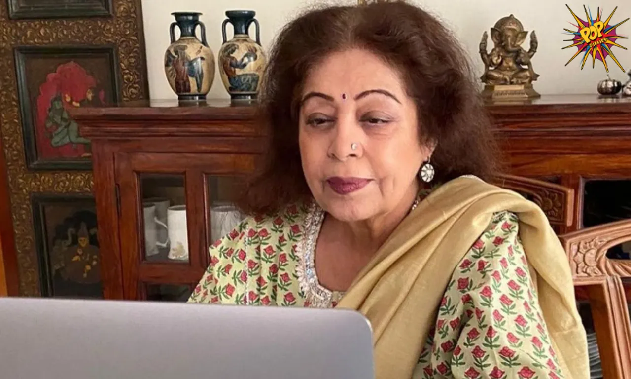 Anupam Kher Welcomes her wife Kirron Kher as she gets back to work after dealing with Cancer