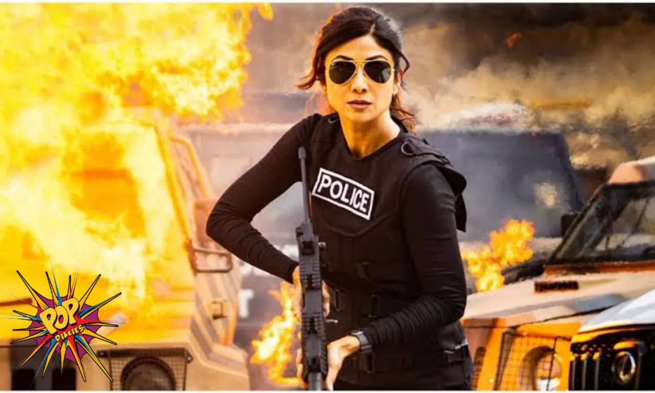 Shilpa Shetty shoots action sequences for Rohit Shetty's 'Indian Police Force' without any body double