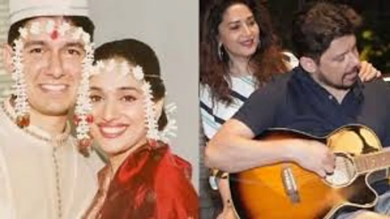 Here's How Madhuri Dixit And Shriram Nene wished each other on their 22nd Anniversary !