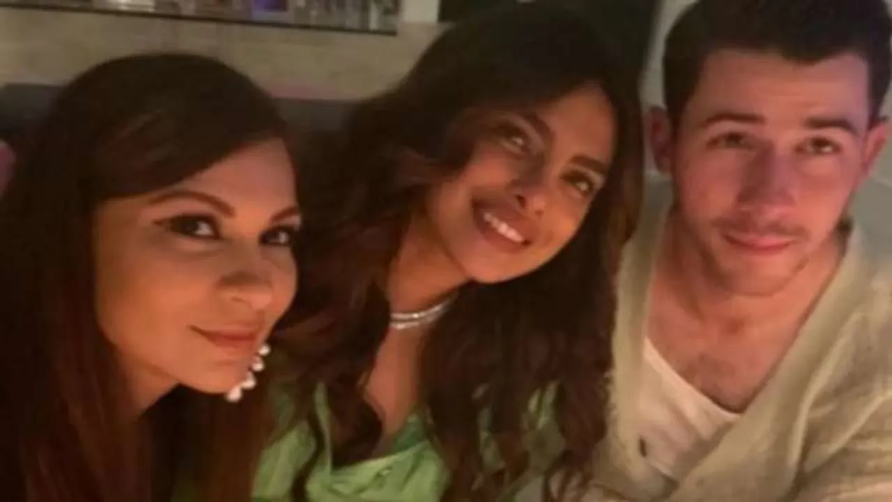 Priyanka Chopra grooves to live dhol during her manager's birthday bash. The videos and pictures went viral on social media.