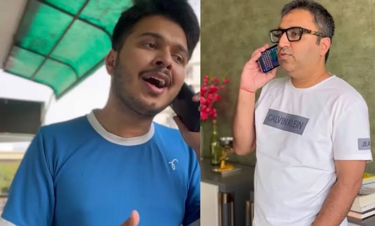 Comedian Shubham Gaur shared a video on social media, featuring co-founder and former managing director of BharatPe, Ashneer Grover.