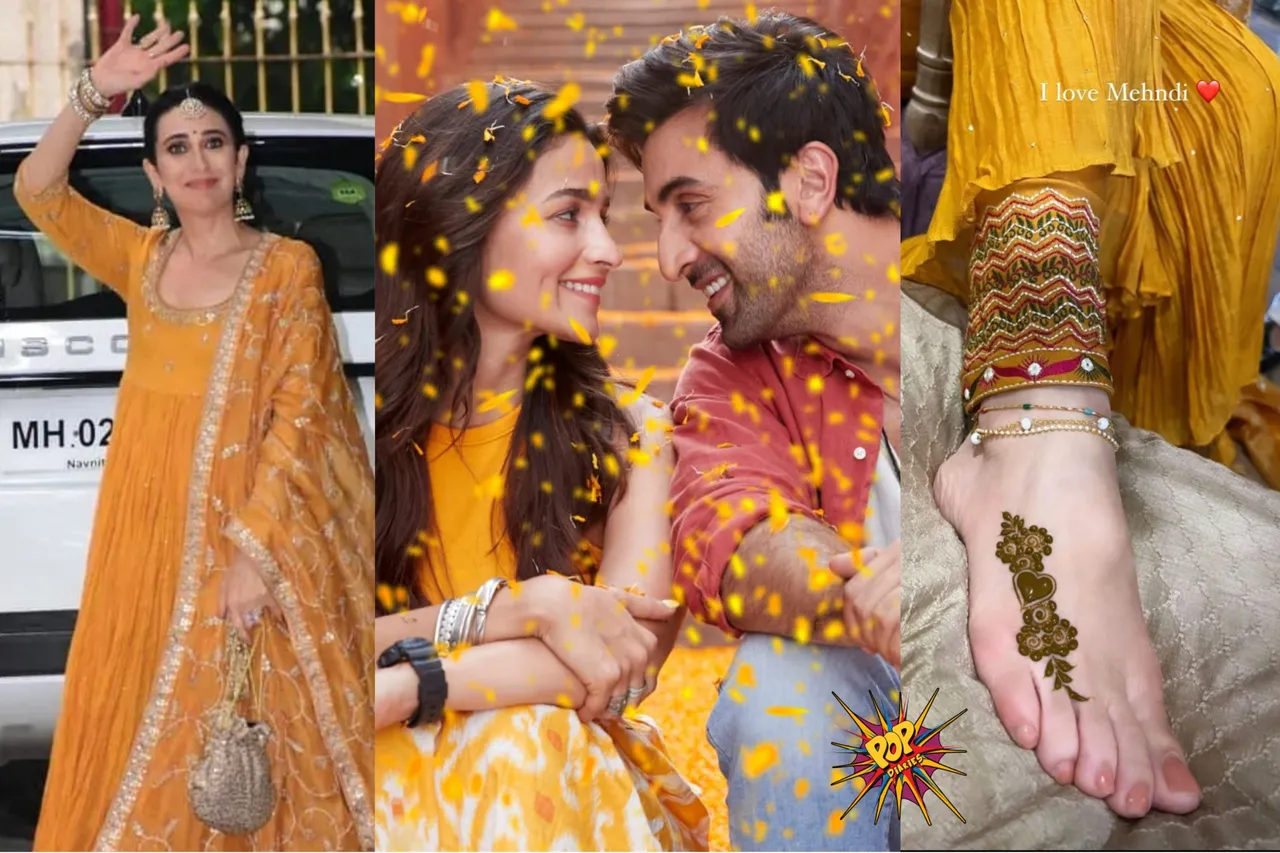 SEE PHOTO: First Ranbir-Alia Mehendi Ritual Photo Uploaded By The Sister Karisma Kapoor!