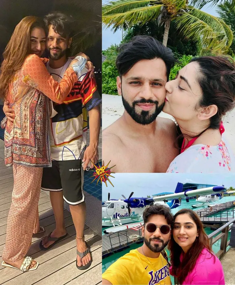 Celebrating LOVE with these lovely pictures from Rahul Vaidya and Disha Parmar Maldives trip