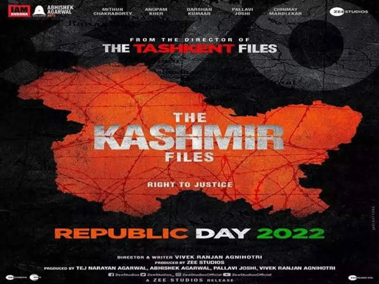 Anupama Kher's motion poster from 'The Kashmir Files' out now !