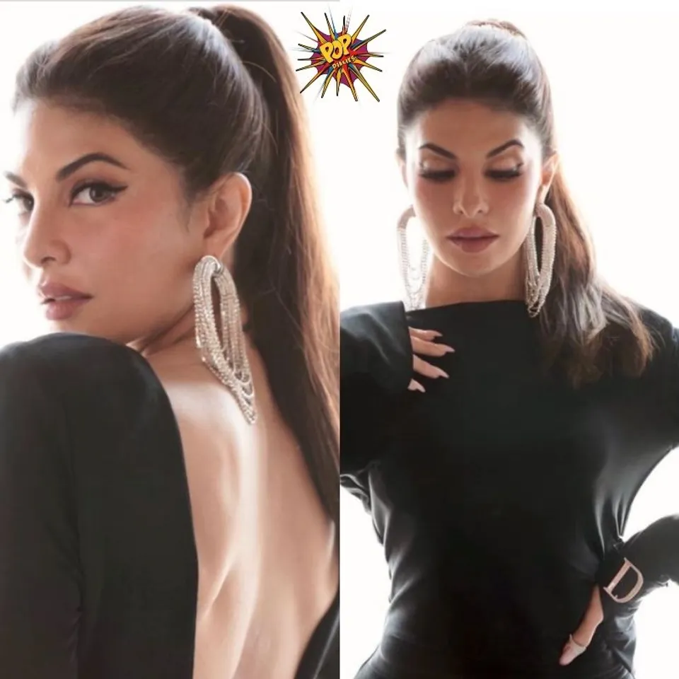 Watch out for the extra sensual avatar of Jacqueline Fernandez in black