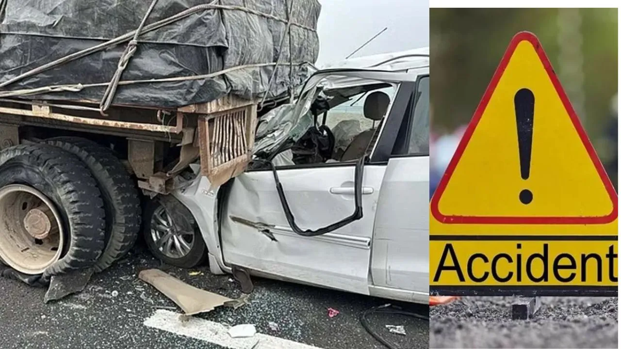 मंदसौर में हुआ दर्दनाक सड़क हादसा, ट्रक में पीछे से घुसी कार, 2 महिलाओ की मौत 4 की हालत गंभीर