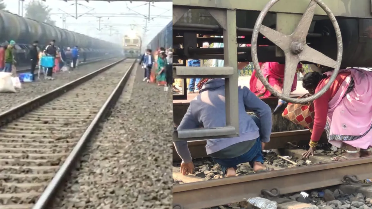 जबलपुर के भिटौनी स्टेशन पर रेलवे की बड़ी लापरवाही का वीडियो हुआ वायरल, प्लेटफार्म की जगह मेन लाइन पर रोकी जा रही ट्रेने