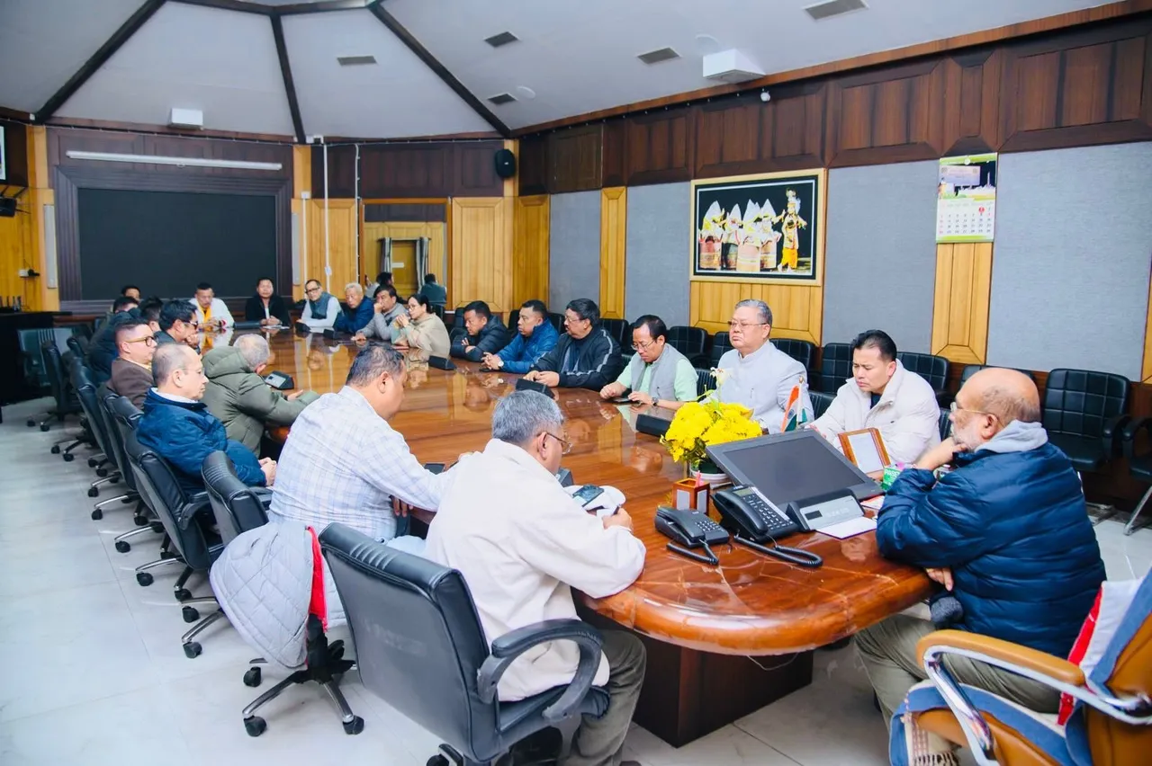 Manipur CM Convenes Emergency Meeting