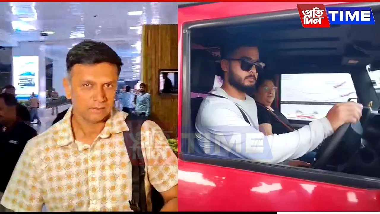 Parag, Dravid, and Royals Arrive in Guwahati—Excitement Builds for IPL Clash