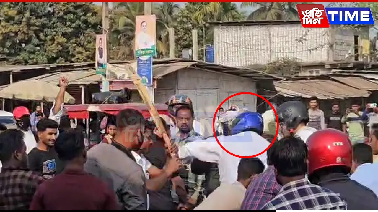 Assam: Congress MP Attacked in Rupahihat; Security Fires in Air to Control Situation