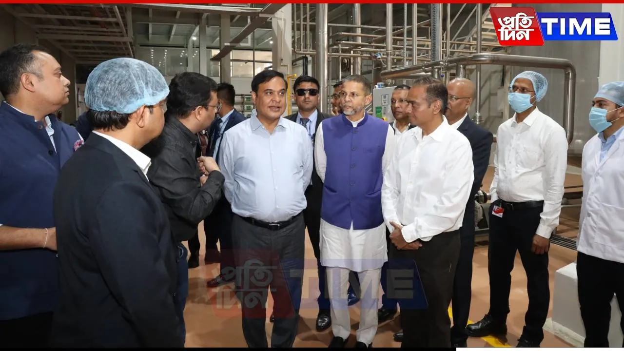 Assam CM Inaugurates Rs 250 Crore Beverage Plant in Changsari