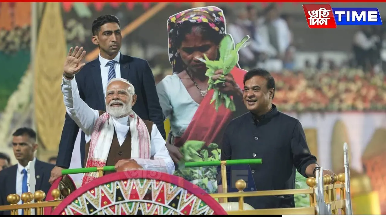 PM Modi’s Packed Schedule: From Madhya Pradesh to Assam in a Single Day