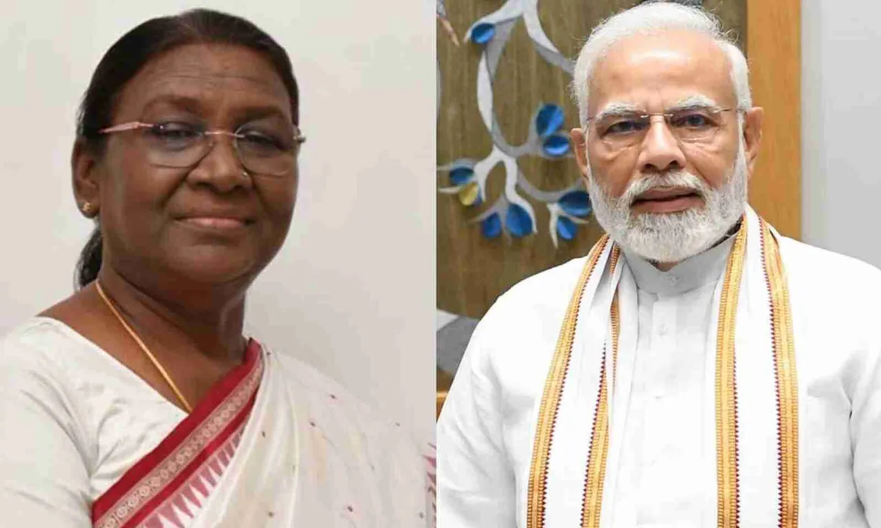 President Murmu and PM Modi