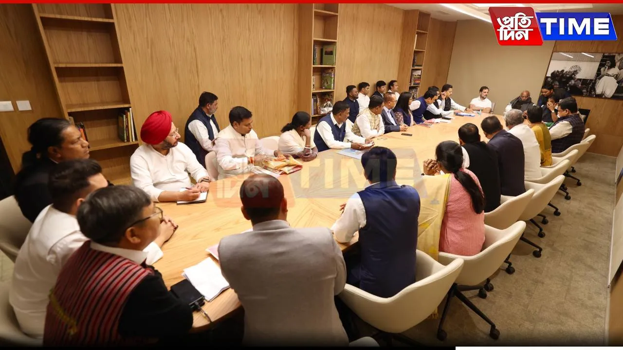 Congress High Command Holds Crucial Meeting with Assam Unit in Delhi