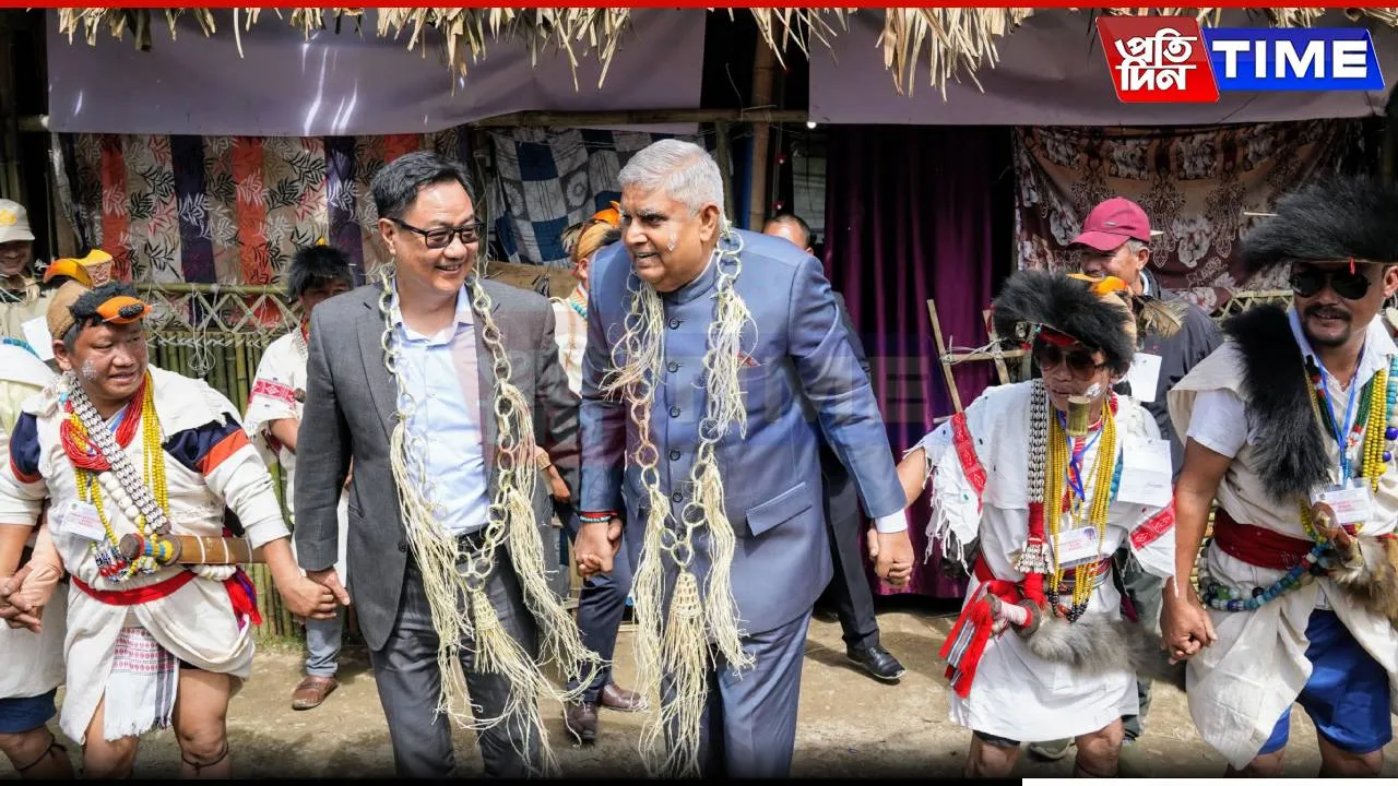 VP Dhankhar Backs Arunachal’s Growth at Mega Nyokum Yullo