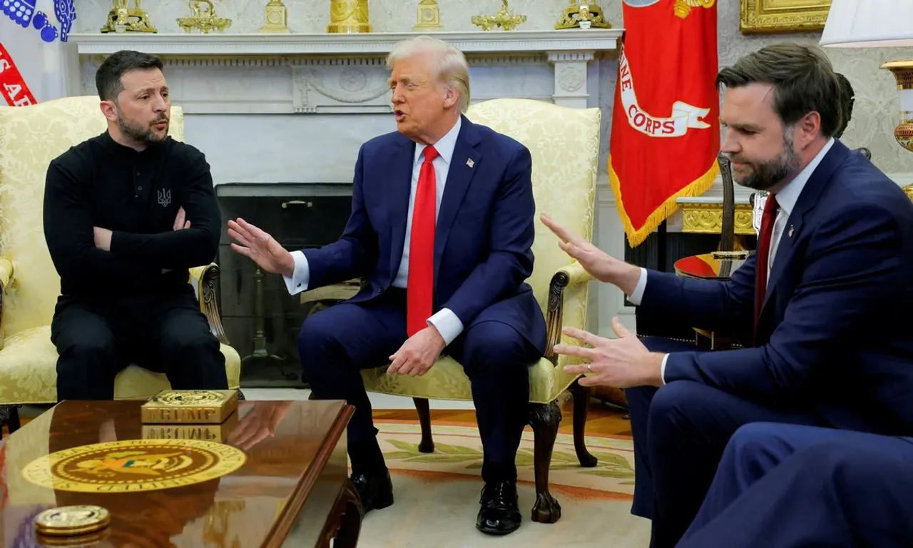 Trump, Zelenskyy and Vance