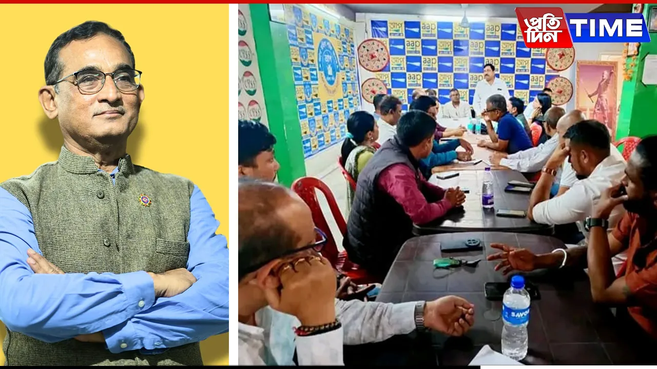Bhaben Choudhury Reinstated as AAP Assam Chief: A Strategic Move or Internal Rift?
