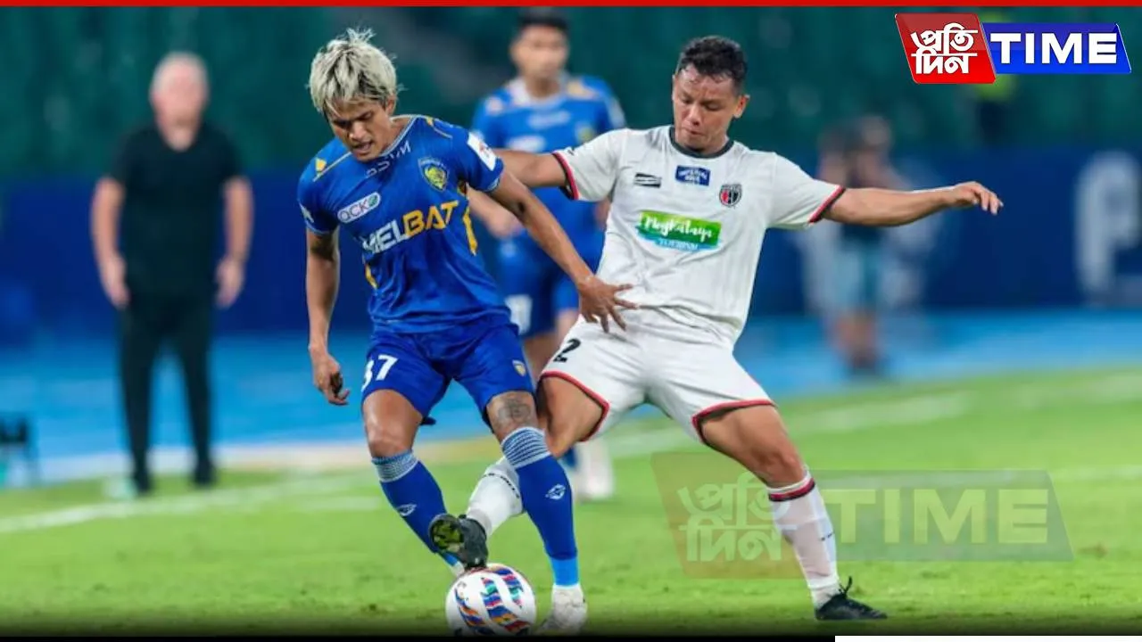 NorthEast United FC One Win from Playoffs, Chennaiyin FC Stand in Way