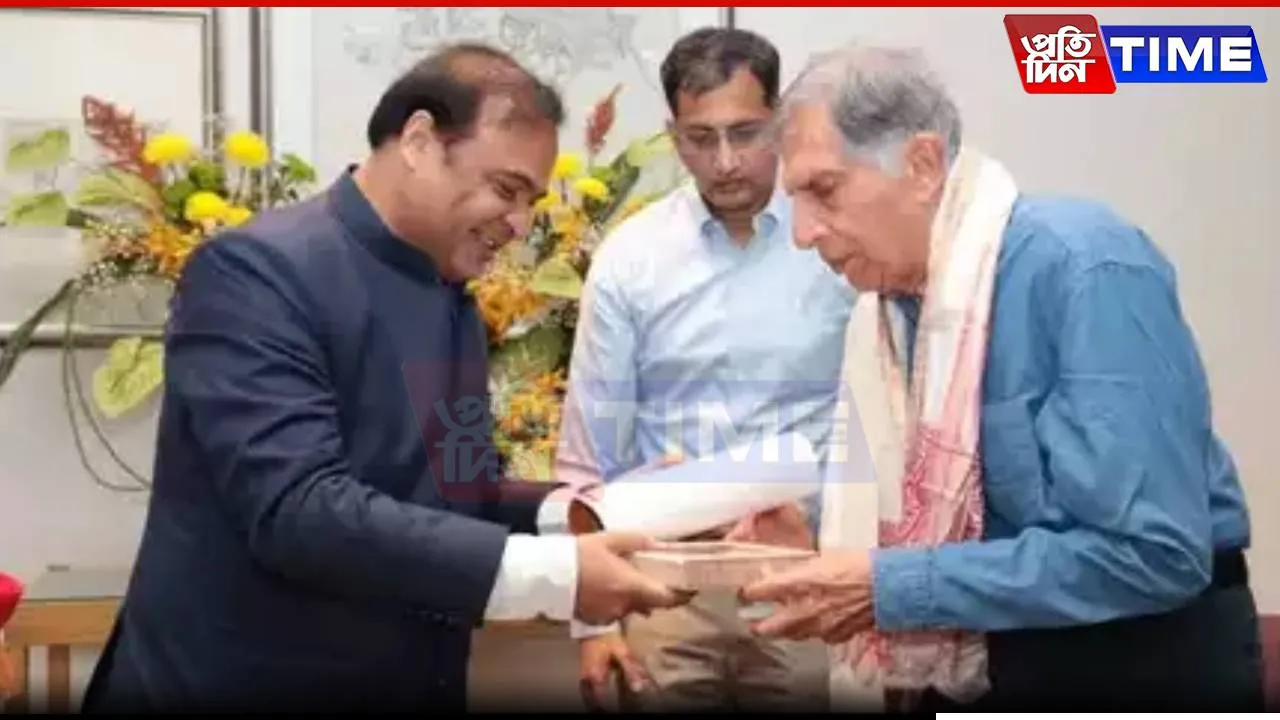 Jagiroad's Electronic City to Be Named After Ratan Tata: CM Sarma