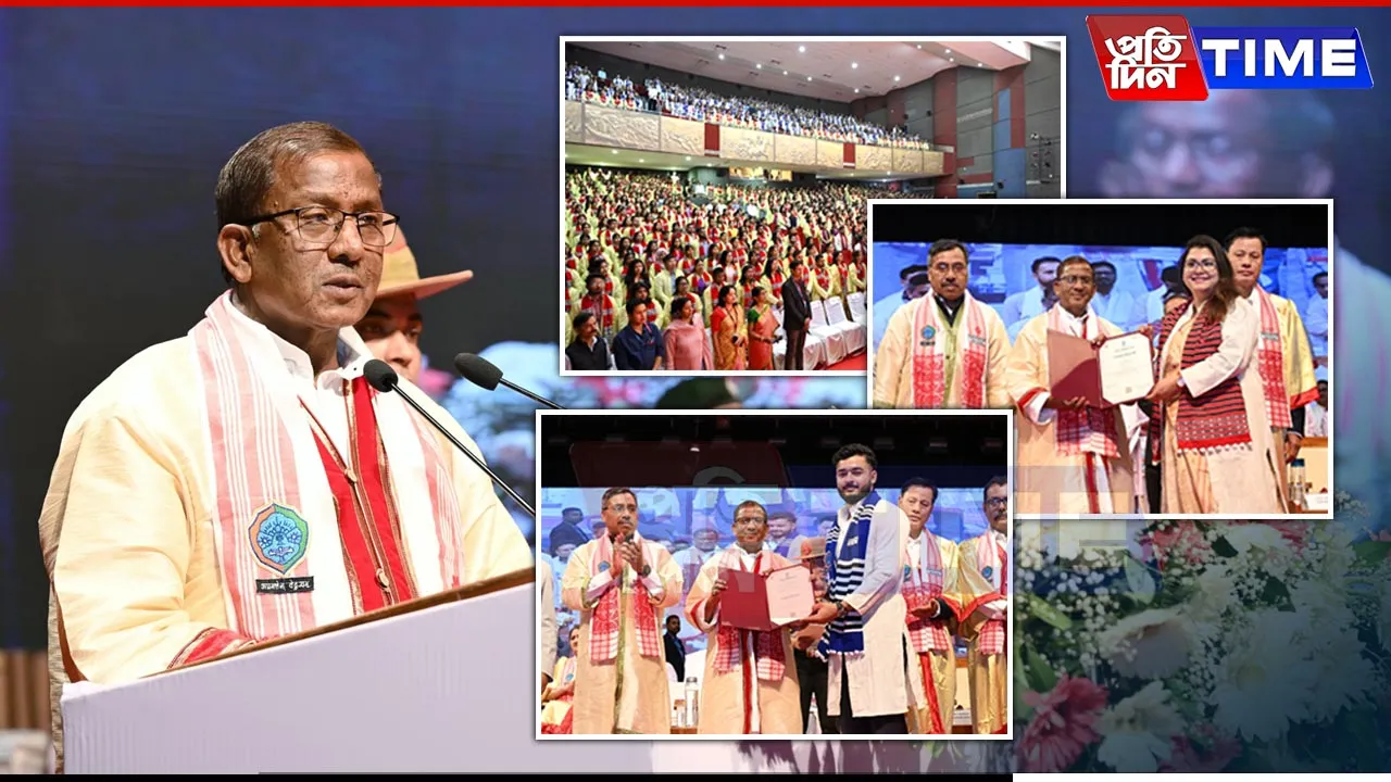 Cotton University Holds Third Convocation, 3001 Students Receive Degrees