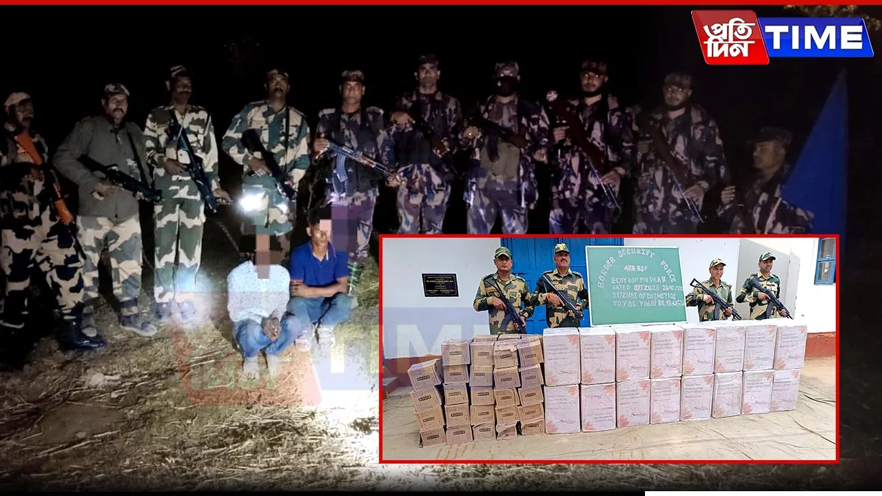 BSF Meghalaya Seizes Smuggled Goods Worth ₹213 Crore, Apprehends 11 Individuals