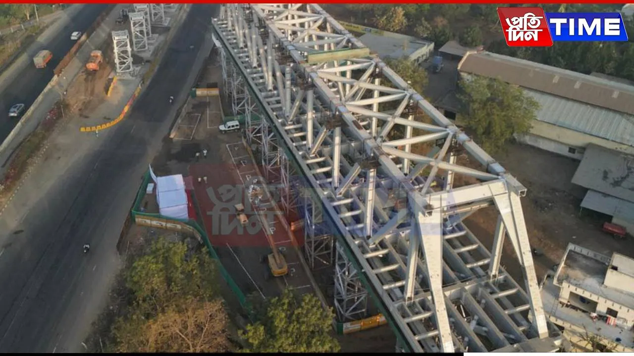 ‘Make in India’ Steel Bridge for Bullet Train Nears Completion