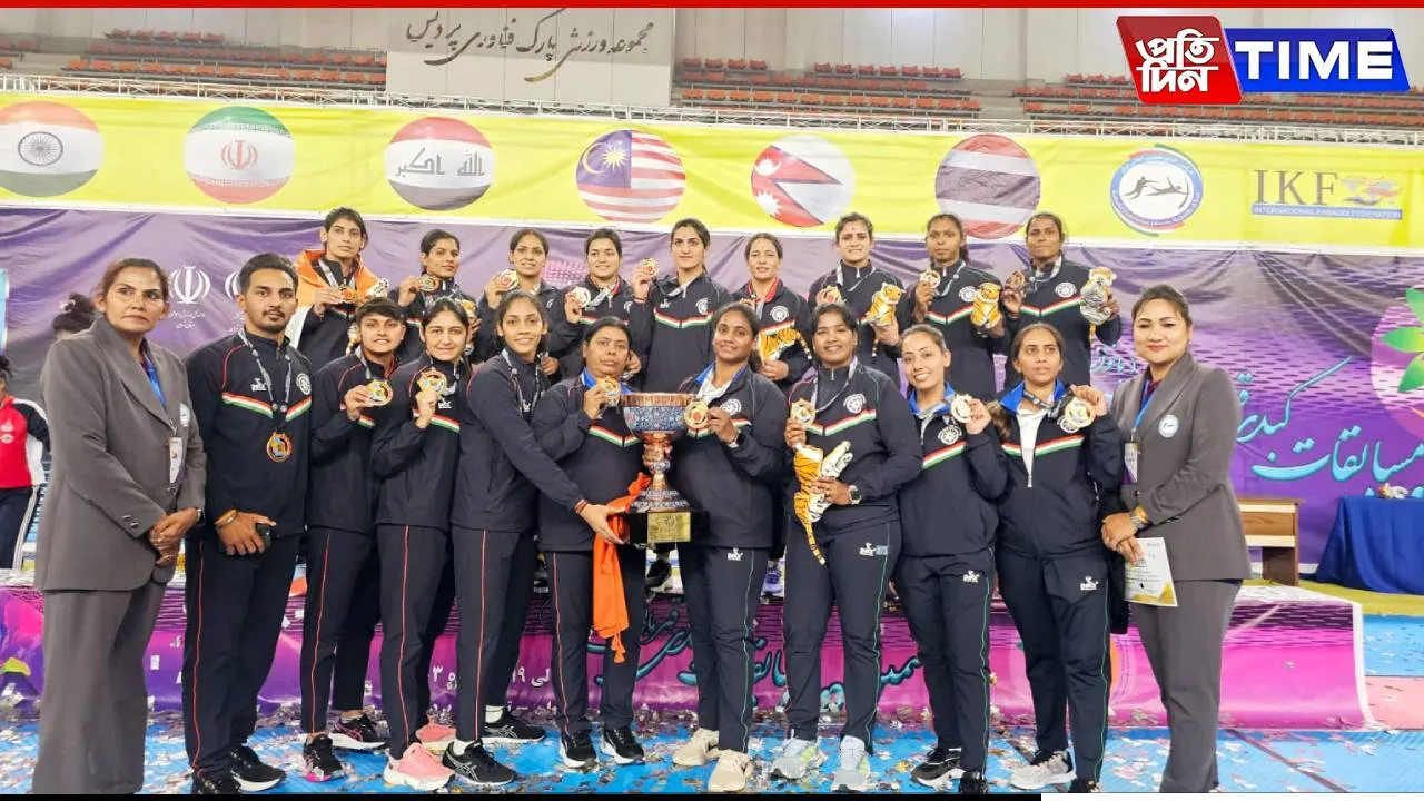 India Clinches 5th Asian Women's Kabaddi Title, Defeats Iran 32-25