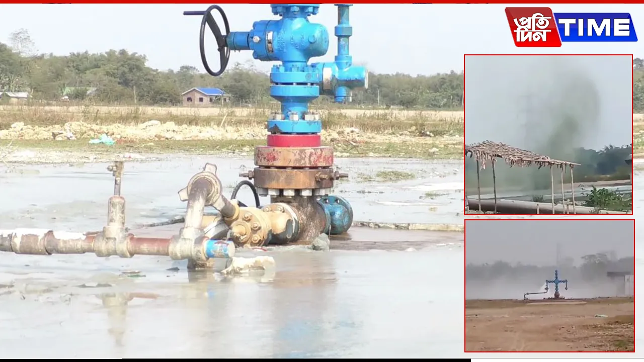 Crude Oil and Gas Leak Reported at OIL Field in Duliajan, Situation Under Control